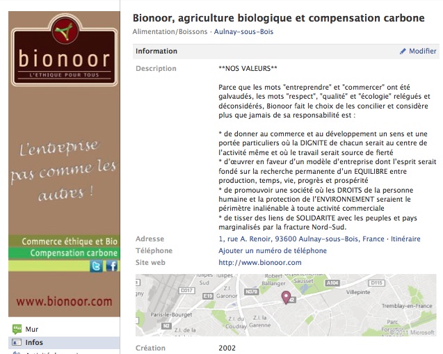 Bionoor - Page Facebook