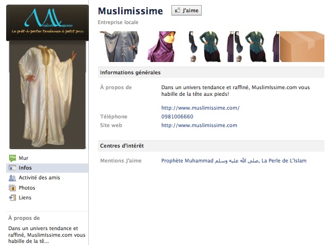 Muslimissime - Page Facebook