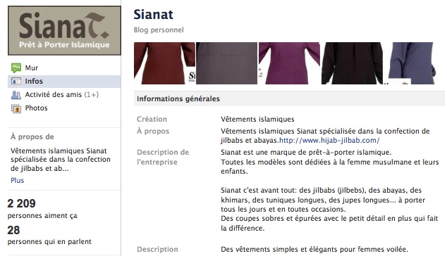 Sianat - Page Facebook