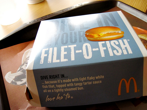 McDo : du porc dans les pains du Filet-o-fish