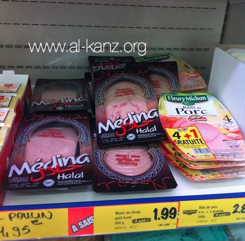 Médina halal et le porc chez Lidl