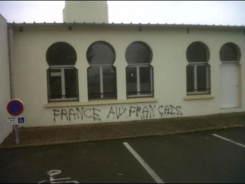 Une mosquée profanée au Mans