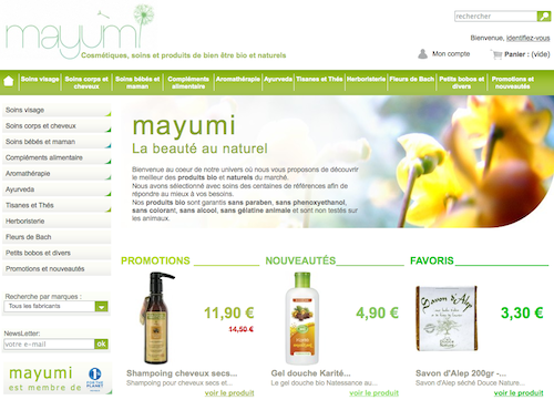 La e-boutique du samedi : Mayumi