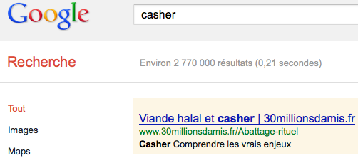 30 millions d'amis se paie le casher et le halal