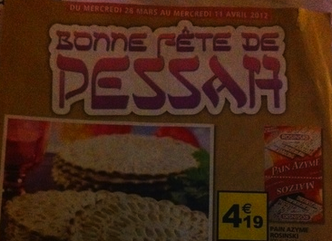 Auchan fête Pessah