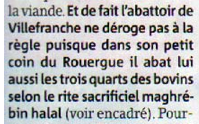 Rite sacrificiel maghrébin ou de l'incompétence journalistique