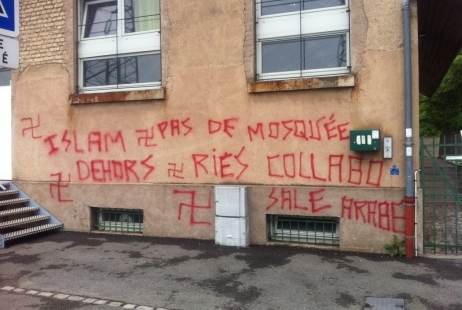 Profanation d'une mosquée de Strasbourg