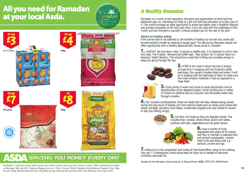 Ramadan 2012 : la grande distribution britannique