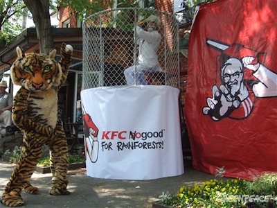 KFC no Good : Greenpeace France silencieuse, ailleurs on bouge