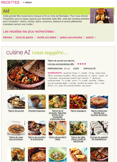 Aïd chez Cuisine AZ 