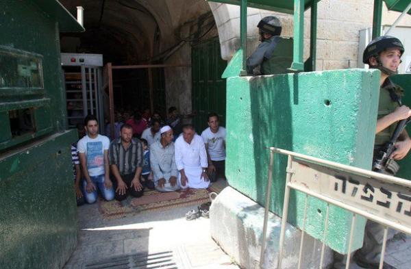 Hebron, prière ramadan Hebron, prière ramadan