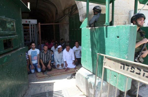 Hebron, prière ramadan