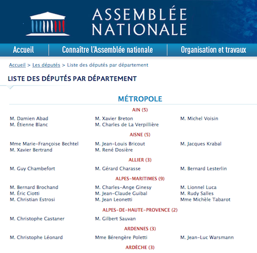 deputes assemblée nationale