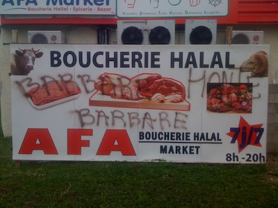 Islamophobie : des commerces pris pour cible à Châlon-sur-Saône Islamophobie : des commerces pris pour cible à Châlon-sur-Saône