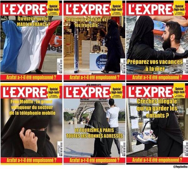 couverture express islamophobie