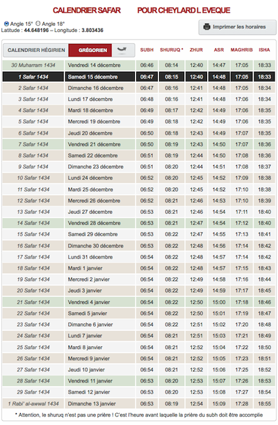 Ramadan 2015 : calendrier, dates et heures du jeûne et des prières -  Terrafemina