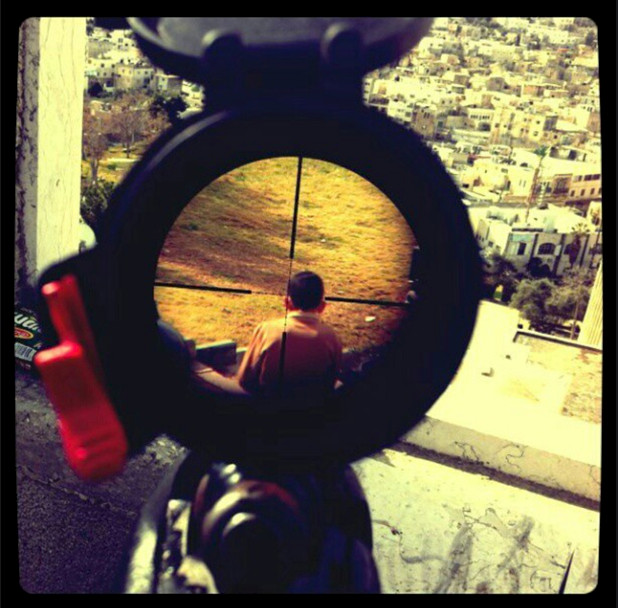 Sniper, il a un enfant palestinien dans le viseur