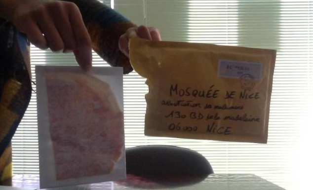 Une enveloppe contenant du porc envoyée à la mosquée de Nice