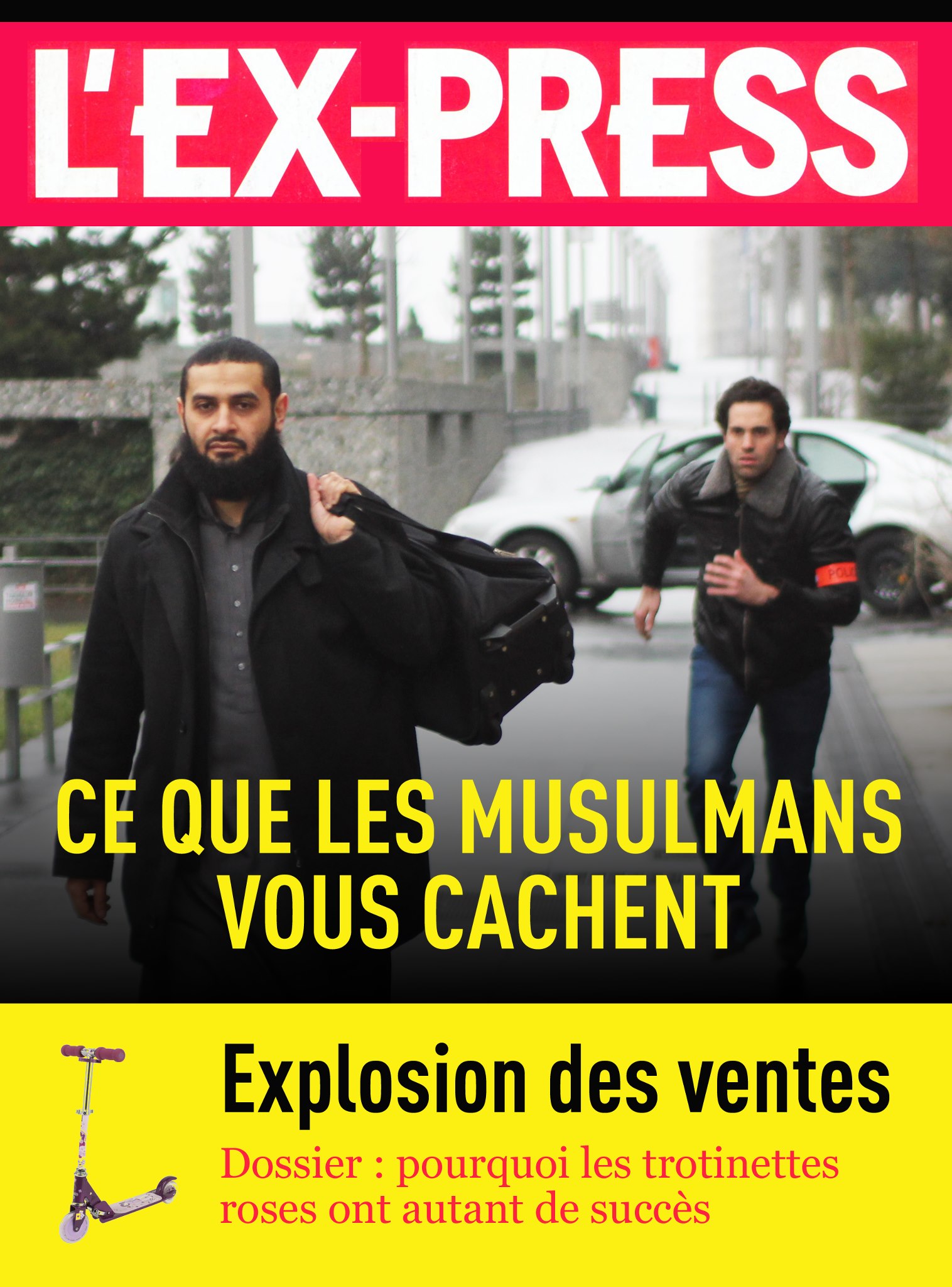 Lexpress detournage