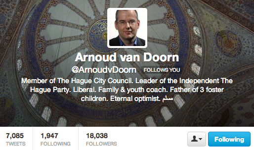 arnoud van doorn twitter