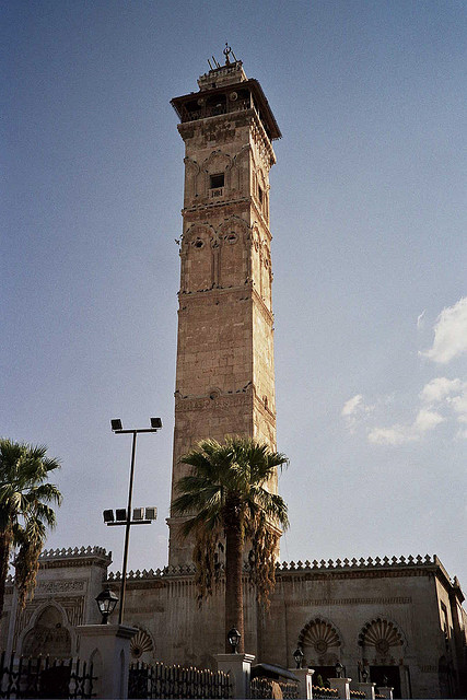 Minaret mosquée Alep