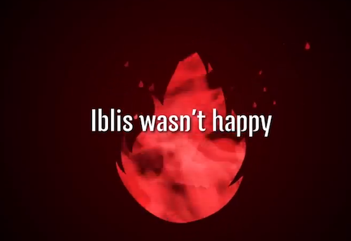 iblis not happy