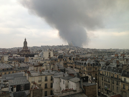 incendie camps roms aubervilliers