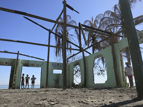 Mosquée détruite en Birmanie - Rohingya