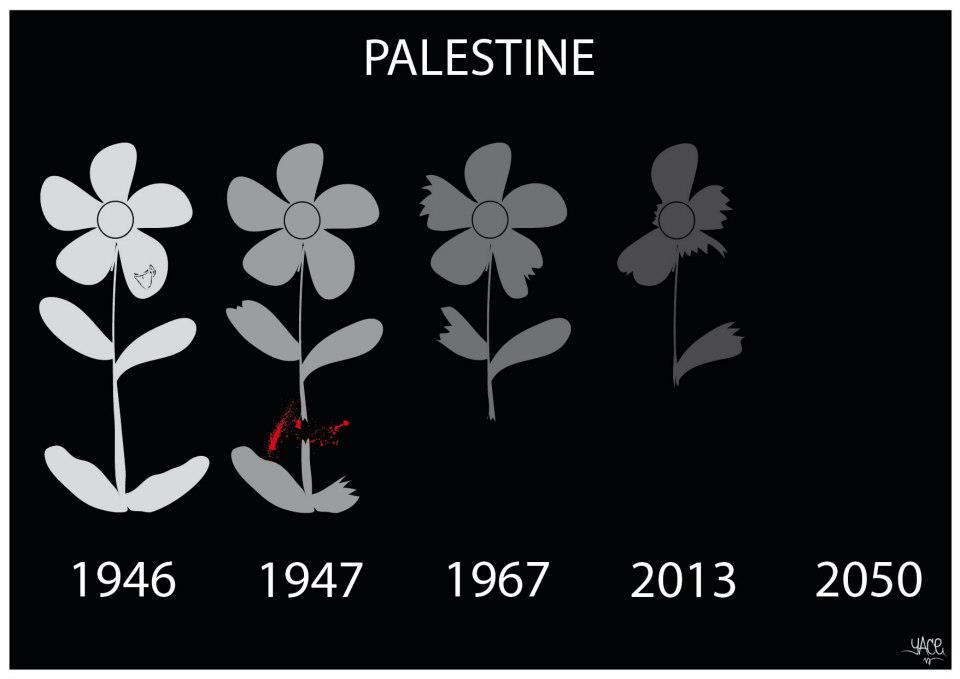 Yace Palestine, le temps qui passe