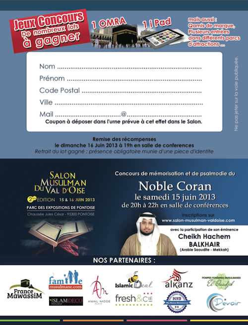 Salon du Val d'Oise : le flyer