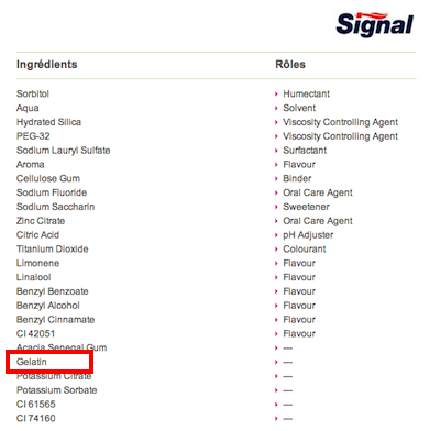 signal pure haleine