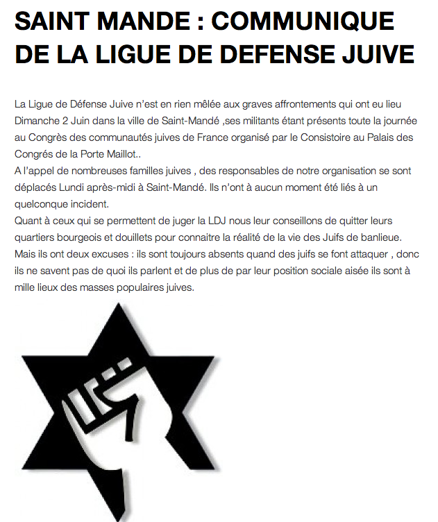 ligue defense juive 