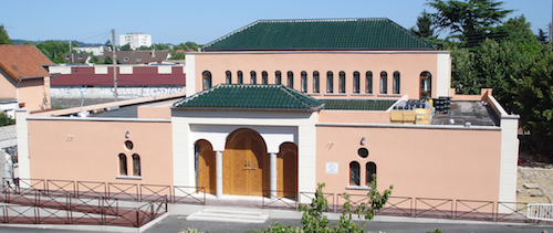 La mosquée d'Ermont (95) taguée