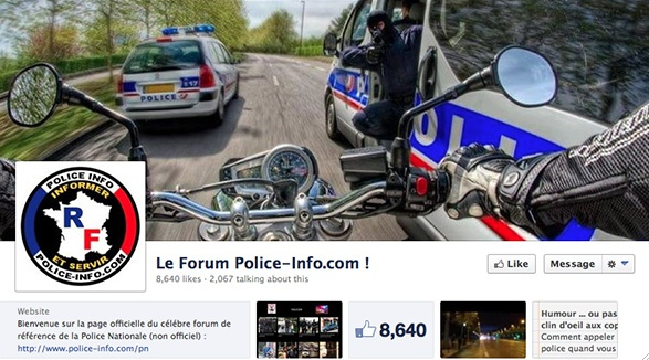 facebook police info