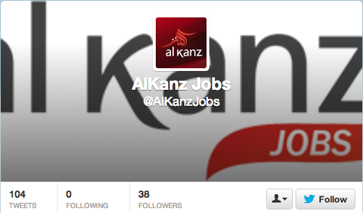 AlKanz Jobs sur Twitter