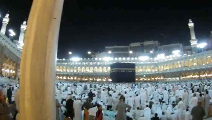 GoPro inside Masjid Al-Haram