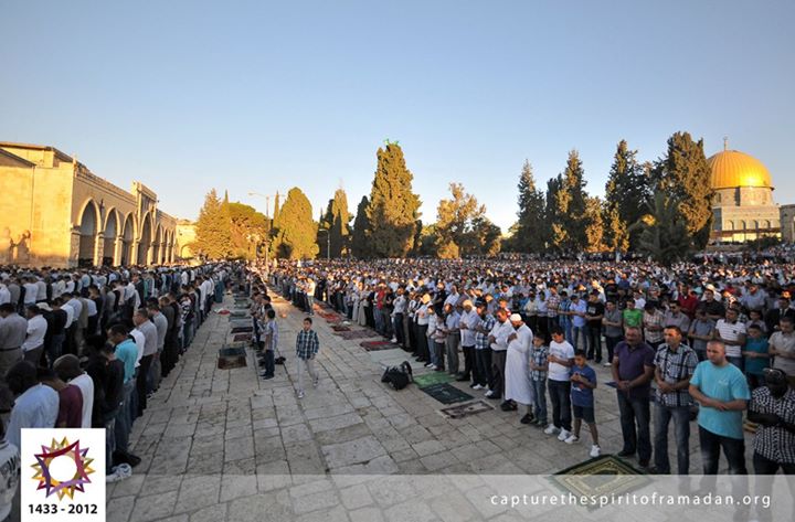 eid prayer al qods