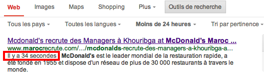 Mcdo Maroc recrute