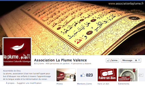 association la plume Valence Facebook