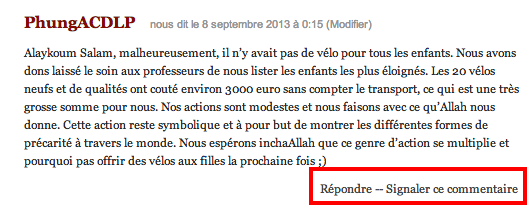 signaler commentaire