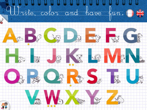 KidSchool - My first alphabet in English & French - 1