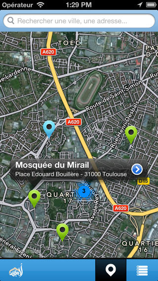 trouve ta mosquee application iPhone 2