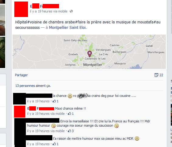 islamophobie hopital montpellier