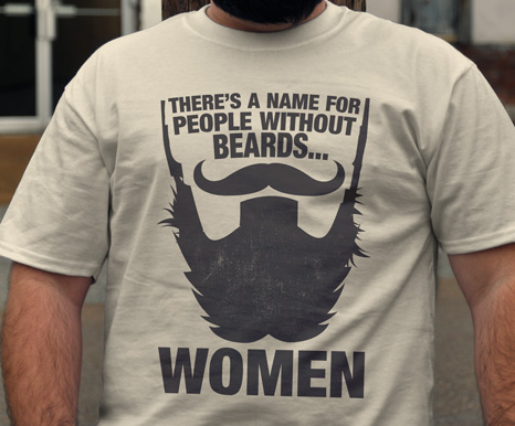 beard tshirt