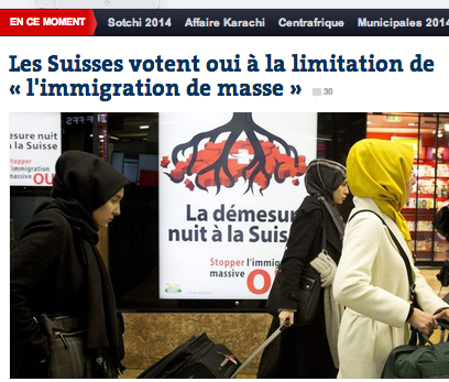 Le Monde votation suisse