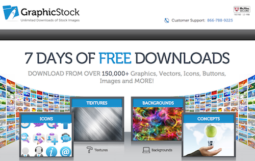 graphicstock gratuit pendant sept jours