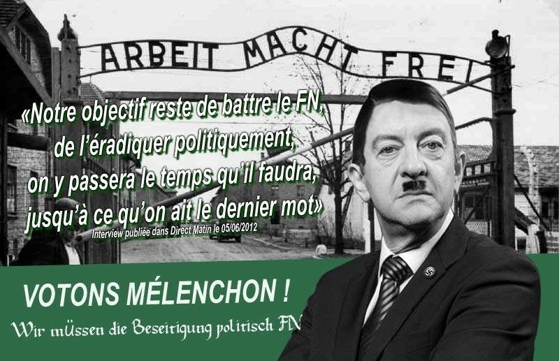 tract melenchon hitler