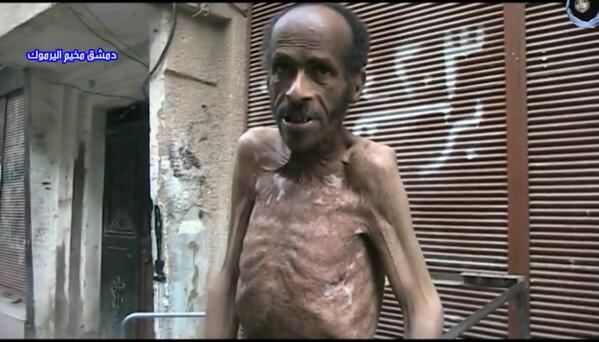 yarmuk affamee par Bachar