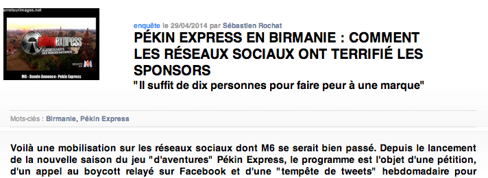 pekin express arrets sur images