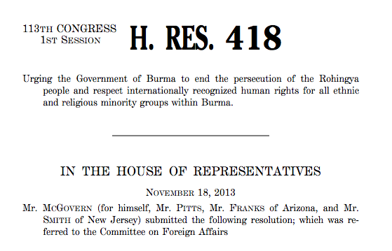 resolution 418 birmanie